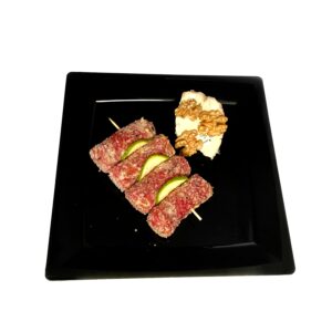 Involtini di bovino con gorgonzola e noci